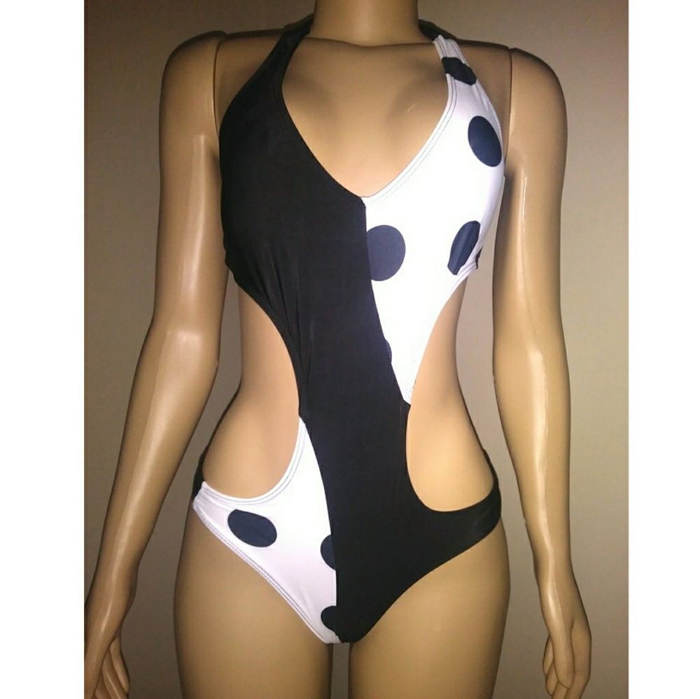 Polka Dot Swimsuit